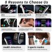 K60 Smart Watch 1.08" Leather Band, Detachable Earphone, Waterproof - 5