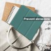 Blackview Oscal Pad 10 Dark Green Leather Tablet Case 3-Fold Holder - 7