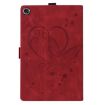 Samsung Galaxy Tab A8 10.5 2021 Butterfly Leather Case Red - 3