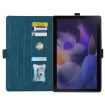 Samsung Galaxy Tab A8 10.5 2021 Butterfly Leather Case Blue - 4