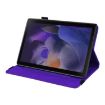 Samsung Galaxy Tab A8 10.5 2021 Purple Calf Texture Leather Case - 5
