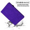 Samsung Galaxy Tab A8 10.5 2021 Purple Calf Texture Leather Case - 6