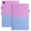 Samsung Galaxy Tab A7 2020 T500/T505 Gradient Leather Case Purple Blue - 1