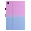 Samsung Galaxy Tab A7 2020 T500/T505 Gradient Leather Case Purple Blue - 3