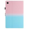 Galaxy Tab A7 2020 T500/T505 Pink Blue Gradient Leather Case - 3