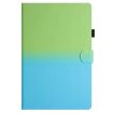 Samsung Galaxy Tab A8 2021 X205/X200 Gradient Leather Case Green Blue - 2