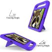 Purple EVA Shockproof Handle Case with Holder for iPad Air 3/Pro 10.5 - 3