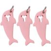 Dolphin Shape 2 in 1 Phone Tablet Card Removal Needle Set - 3pcs Pink - 1
