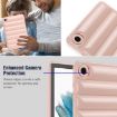 Samsung Galaxy Tab A8 10.5 Eiderdown Cushion Shockproof Case - Pink - 4