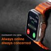 S800 Ultra Max Smart Watch - 1.96" TFT, Heart Rate/BP Monitor, Black - 8