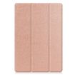 Docomo dtab D-51C Rose Gold Leather Tablet Case - 3-Fold Holder - 2