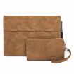 Microsoft Surface Go 3/2/1 Sheepskin Shockproof Case with Power Bag - Brown - 1