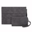 Sheepskin Shockproof Case with Power Bag for Surface Pro 7+/7/6/5/4 - Grey - 1