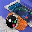K9 Smart Watch 1.39" TFT Screen, Bluetooth Calling, Health Monitor, Black - 8