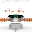MT30 Smart Watch: 1.6" HD Screen, Voice Calls, Blood Oxygen, Black Strap - 7