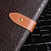Ulefone Note 14 Crocodile Texture Leather Case - Black - 5