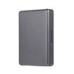 IQOS Series Aluminum Alloy Dust-proof Cigarette Case - 20 pcs Capacity Grey - 2