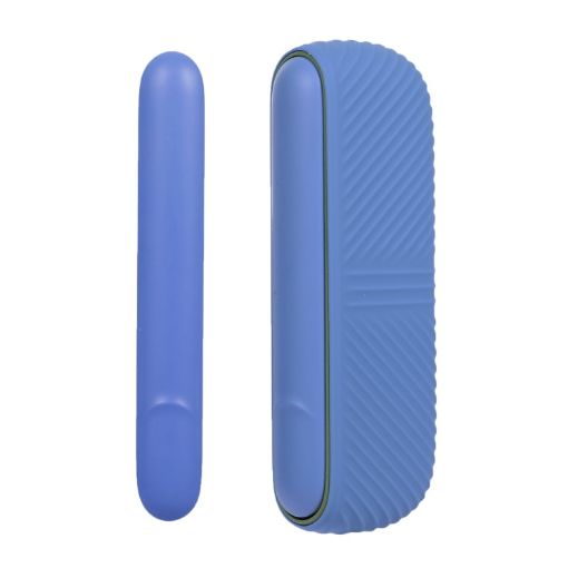 IQOS ILUMA Sky Blue Silicone Case with Charging Compartment & Side Cover - 1