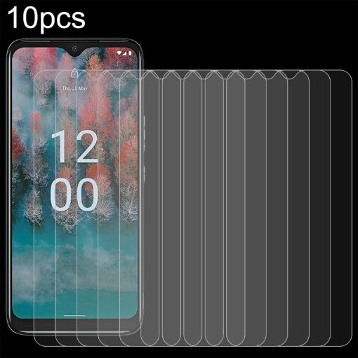 Nokia C12 Plus Tempered Glass Film 10pcs 0.26mm 9H 2.5D - 1