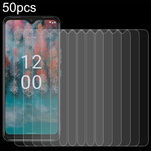 Nokia C12 Tempered Glass Film 50pcs 0.26mm 9H 2.5D Screen Protector - 1