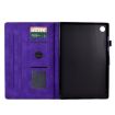 Samsung Galaxy Tab A8 10.5 2021 Purple PU Case with Wake/Sleep Function - 4