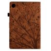 Samsung Galaxy Tab A8 10.5 2021 PU Case, Fortune Tree, Wake/Sleep, Brown - 3
