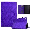 Samsung Galaxy Tab S6 Lite Purple Fortune Tree Flower PU Case with Wake/Sleep - 1