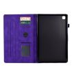 Samsung Galaxy Tab S6 Lite Purple Fortune Tree Flower PU Case with Wake/Sleep - 4