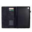Samsung Galaxy Tab S6 Lite Fortune Tree Flower PU Case Black 70 Char - 4