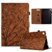 Samsung Galaxy Tab A7 2020 Brown PU Case with Wake/Sleep Function - 1