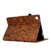Samsung Galaxy Tab A7 2020 Brown PU Case with Wake/Sleep Function - 5