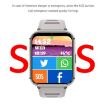 Q668 1.99" 4G Smart Watch Android 9.0, 4GB+64GB, Black - 6