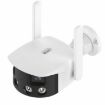 Q38 WIFI AI Alarm 180 Dual 2MP IP Camera - UK Plug, Humanoid Recognition - 1
