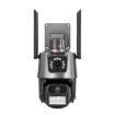 QX81 AI Alarm WIFI Dual 2MP IP Camera - US Plug, Humanoid Recognition - 2
