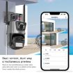 QX81 AI Alarm WIFI Dual 2MP IP Camera, UK Plug, Humanoid Recognition - 4