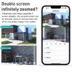 QX82 400W Dual Screen Dual Channel IP Camera, UK Plug, Synchronous Monitoring - 6