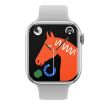 IW9 Smart Watch 2.05" Square Screen, Bluetooth Calls, Blood Oxygen, Silver - 2