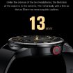 R6 1.32" Smart Watch with Bluetooth Earphone & Health Monitoring - Black - 8