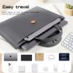 Universal 13-14 Inch Elastic Thread Button Laptop Bag - Blue - 5