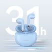 USAMS YO17 TWS Half In-Ear Wireless Bluetooth Earphone Beige - 3