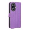 Huawei nova 11 Pro Purple Diamond Texture Leather Phone Case - 3