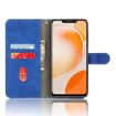 Huawei Enjoy 60X Blue Magnetic Flip Leather Phone Case Skin Feel - 4