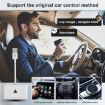 USB + USB-C Wired to Wireless Carplay Adapter for Android (White) - 3