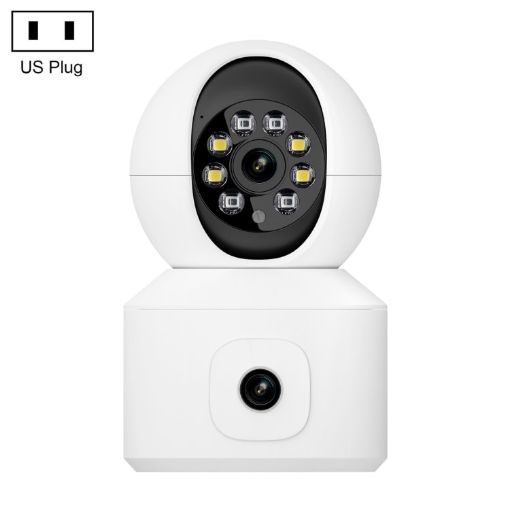 ESCAM QF010 2x2MP Dual Lens WiFi Camera with Two-way Voice & Motion Detection - 1