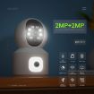 ESCAM QF010 2x2MP Dual Lens WiFi Camera with Two-way Voice & Motion Detection - 3