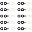 Xiaomi Redmi Note 11T Pro Back Camera Lens 10pcs Replacement Set - 1