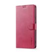 Google Pixel 10 Pro XL Red Leather Flip Case - LC.IMEEKE Calf Texture - 2