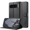 Google Pixel 10/10 Pro LC.IMEEKE Black Calf Texture Flip Leather Case - 1