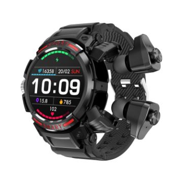 OVISEN GT100 Smart Watch & Bluetooth Headset, 1.39" TFT, Blood Oxygen Monitor - 1