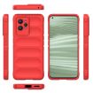 Realme GT2 Pro Magic Shield Red TPU + Flannel Phone Case - 3